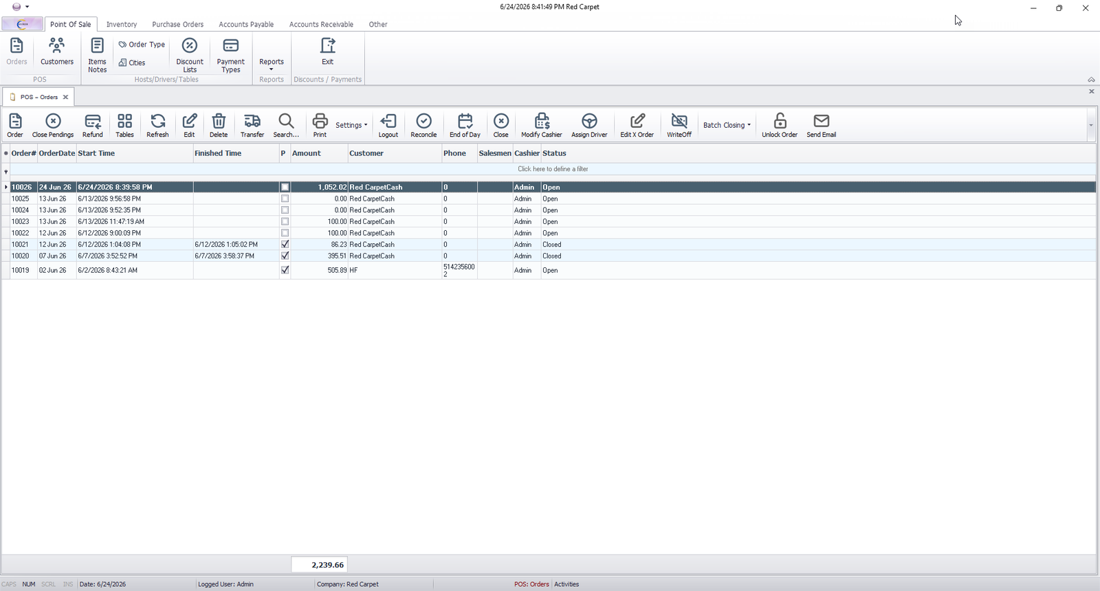 Business software built by HMF Solutions